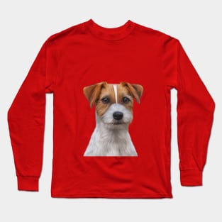 Jack Russell Terrier. Drawing Long Sleeve T-Shirt